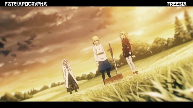 Mordred meets Merlin & Artoria | Fate Apocrypha смотреть онлайн