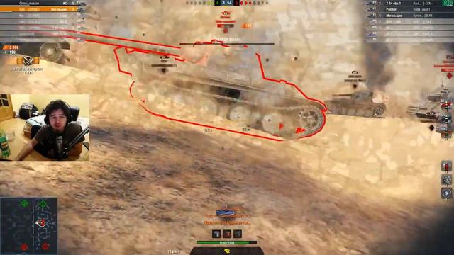 WoT Blitz - Могильщик против восьмерок.Топовый дамаг - World of Tanks Blitz (WoTB) смотреть онлайн