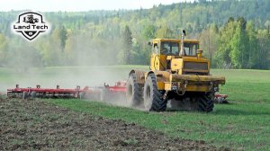 Звук этого советского трактора не спутать ни с чем - Кировец К-701 и культиватор Tillermaster 12000