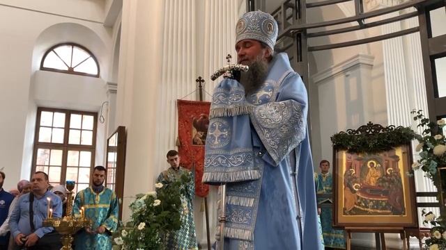 Слово владыки Евгения в престольный праздник Успения Пресвятой Богородицы. Екатеринбург смотреть онлайн