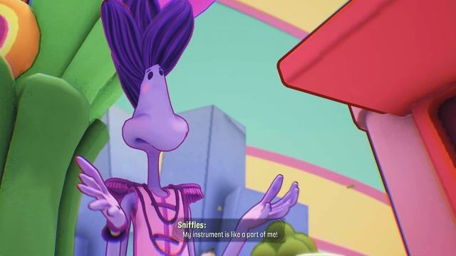 Psychonauts 2 - PSI King's Sensorium: Razputin Talks to Tasty and Sniffles Dialogue Tree Gameplay смотреть онлайн