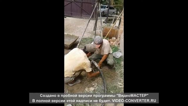 бурение скважины своими руками смотреть онлайн
