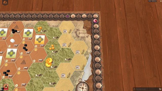 AuZtralia - Solo Gameplay on Tabletopia 2 смотреть онлайн