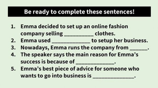 C1 Listening Test | English Listening Test