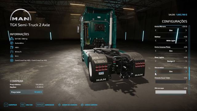 Mercedes-Benz 1938 Brasileiro para o FARMING SIMULATOR 22 смотреть онлайн