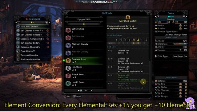 Safi VS Alatreon Set Bonus - READ BIO. T. Dragonvein Awakening VS Element Conversion - MHW Iceborne смотреть онлайн