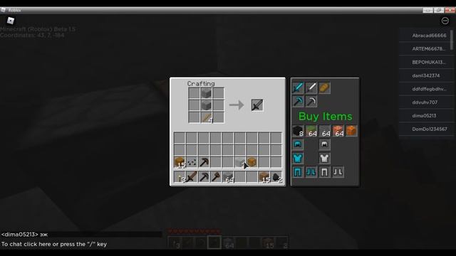 Minecraft for roblox играем в майнкрафт в роблокс смотреть онлайн