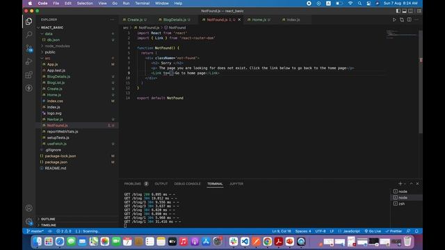 Complete React Tutorial #31 Conclusion & 404 page смотреть онлайн