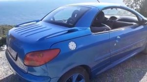 Крыша машины Пежо 206 CC