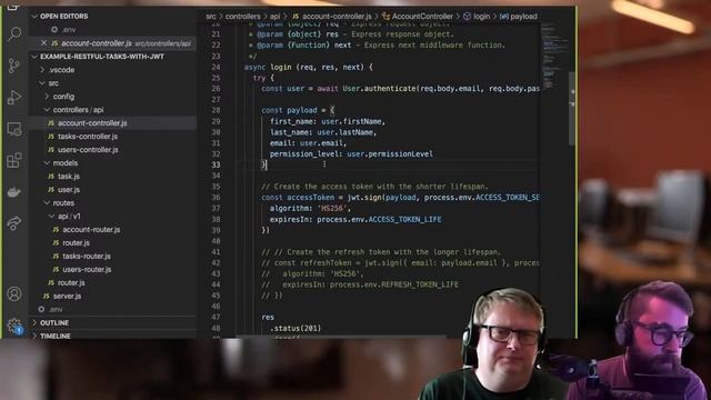 1DV026 - REST Authentication incl. JWT смотреть онлайн