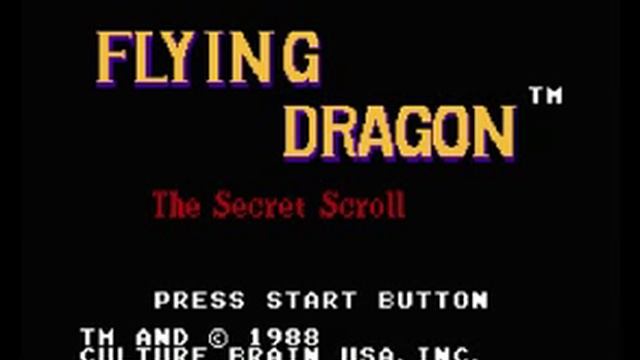 Flying Dragon - The Secret Scroll (NES) Music - Prologue Theme смотреть онлайн