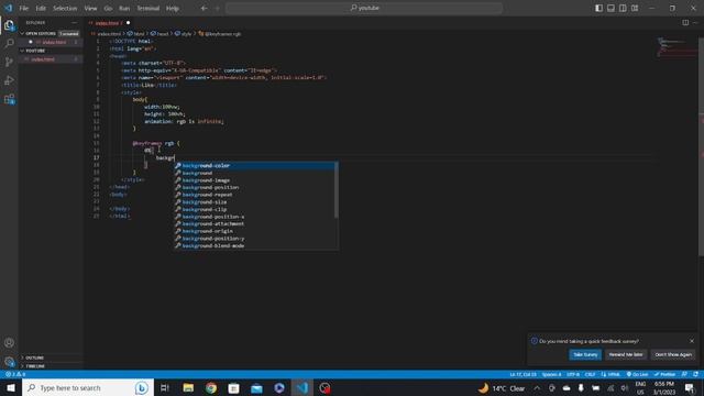 How to make a RGB background in HTML/CSS смотреть онлайн