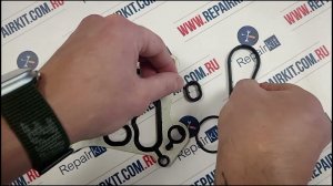 Комплект прокладок для корпуса масляного фильтра Mercedes M271 2711801010, 2711801410