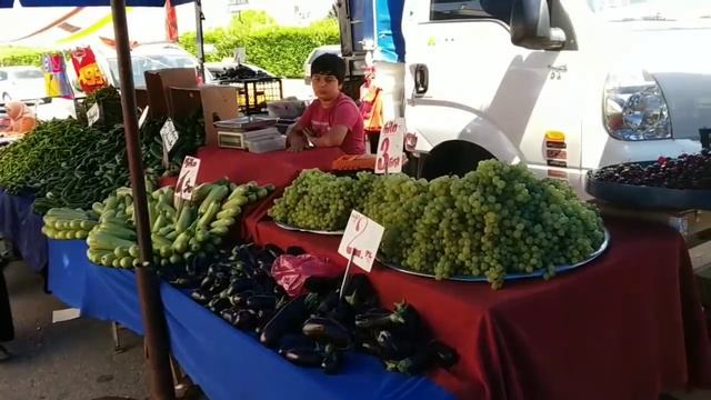 СТАЛО ПЛОХО на базаре 😓Первый раз вижу. Какие прически в такую ЖАРУ😣Ellina OZ - жизнь в Турции смотреть онлайн