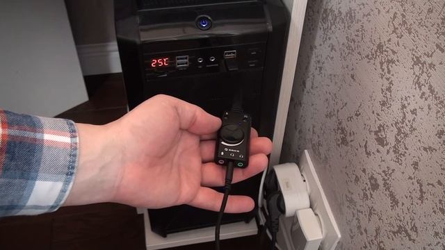 Внешняя звуковая USB карточка 