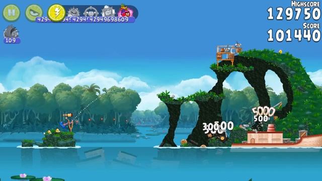 Angry Birds Rio часть 5 Timber Tumble, Hidden Harbor, Treasure Hunt (стрим на канале player00713) смотреть онлайн