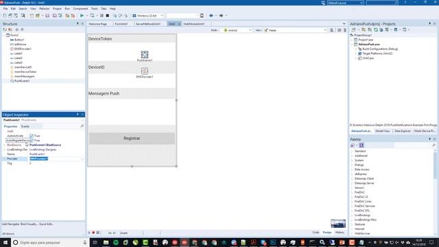 Intensive Delphi 2018 - Criando um servidor de PushNotifications смотреть онлайн