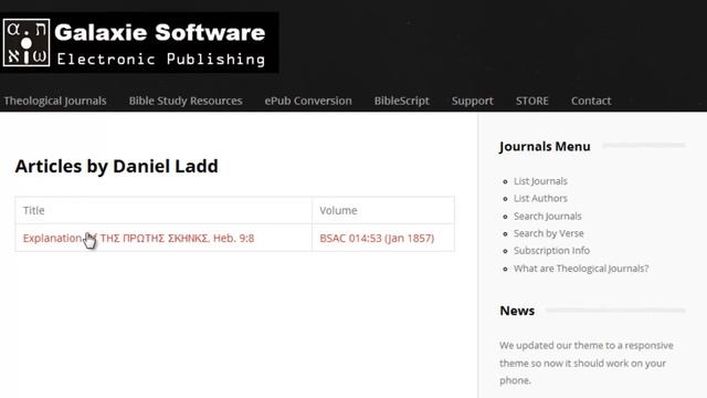 How to find articles in the Theological Journal Library Database смотреть онлайн