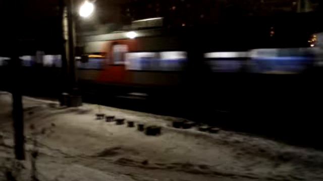 ЭС2Г-032/016 На первом рейсе по маршруту Москва-Конаково ГРЭС смотреть онлайн