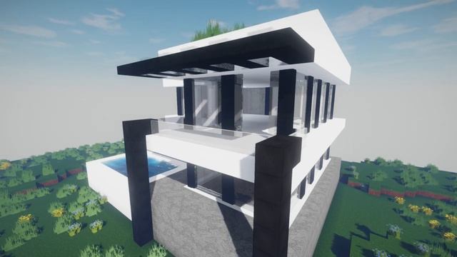Minecraft Modern House #87 #minecraft #minecraftbuild смотреть онлайн