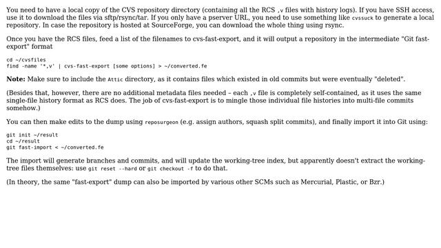 How to convert a CVS repo to GIT using cvs-fast-export? (2 Solutions!!) смотреть онлайн