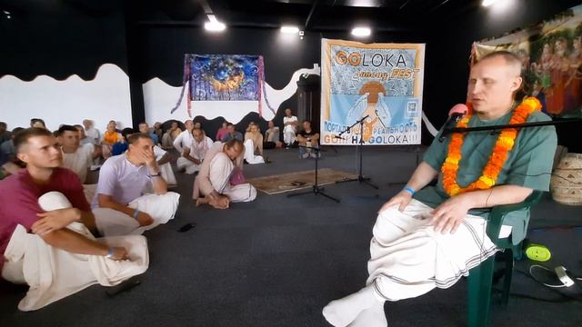 Джанмаштами (КамсаМолл) Лекция - Е.М. Амала Говинда пр. 2022-08-21 14.55 смотреть онлайн