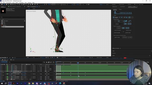 АНИМАЦИЯ ПОХОДКИ ПЕРСОНАЖА ЗА 5 МИНУТ В AFTER EFFECT | САМЫЙ ПРОСТОЙ ТУТОРИАЛ смотреть онлайн