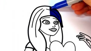 Miraculous LadyBug & Cat Noir Dance Scene Coloring Book / Marinette and Adrien Coloring Pages