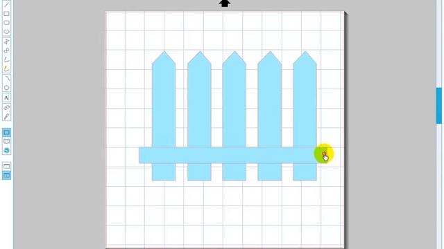 Создание шаблонов в Silhouette Studio - шаблон 