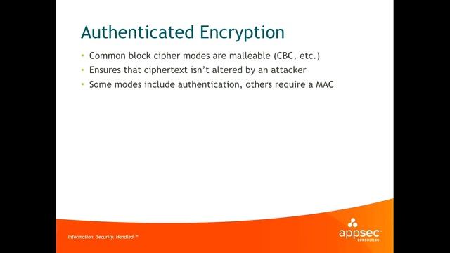 Crypto for Developers: Making Sane Choices by Adam Caudill смотреть онлайн