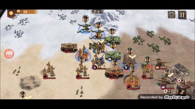 I put Red Alert Soviet March over my gameplay of Glory of Generals 3 Soviet Challenge смотреть онлайн