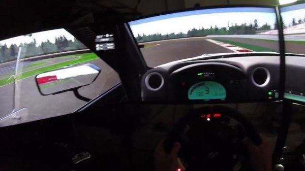 Moscow Raceway на симуляторе GameSTUL! - exlusive