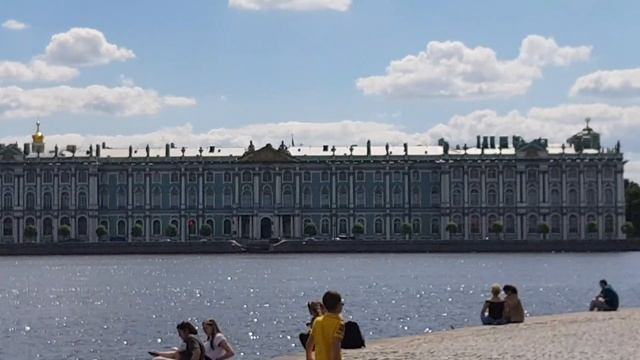 Питер сегодня , прогулка по стрелке Васильевского острова, Питер онлайн смотреть онлайн