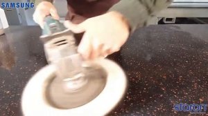 Полировка искусственного камня Samsung Staron