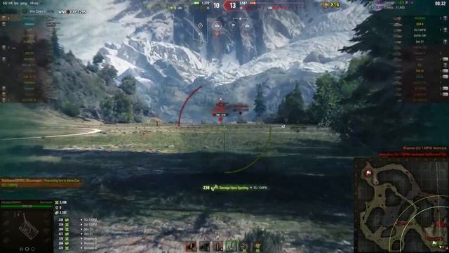 BAT.-CHÂTILLON BOURRASQUE - 9 Kills 4,8K Damage - WOT Replay смотреть онлайн