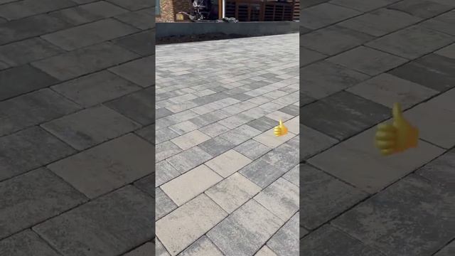 Укладка брусчатки