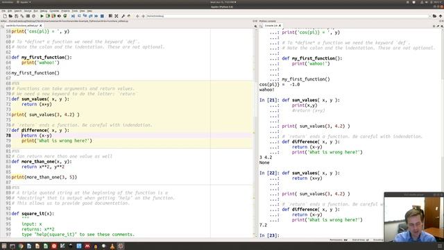 Functions in Python (ChEn 263 - Supplement to Lecture 4) смотреть онлайн