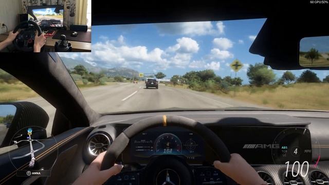 Mercedes-AMG GT63 S | Test drive | Forza Horizon 5 | Logitech g29 gameplay смотреть онлайн