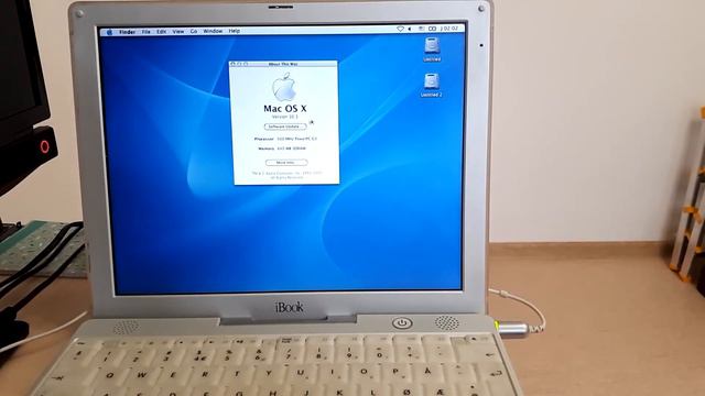 2001 12inch Apple IBook PowerPC G3 Vintage Laptop Review, Benchmarks And Specifications