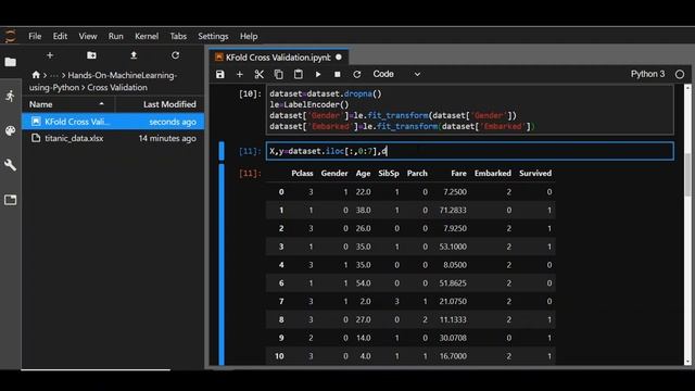K-Fold Cross Validation | Hands-on Machine learning with python смотреть онлайн