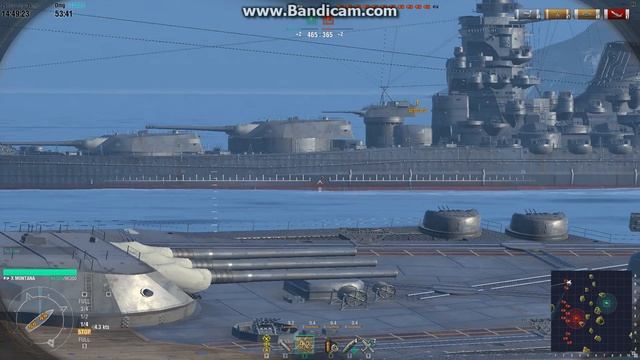 World of Warships- how to kill the Yamato with 1 salvo смотреть онлайн
