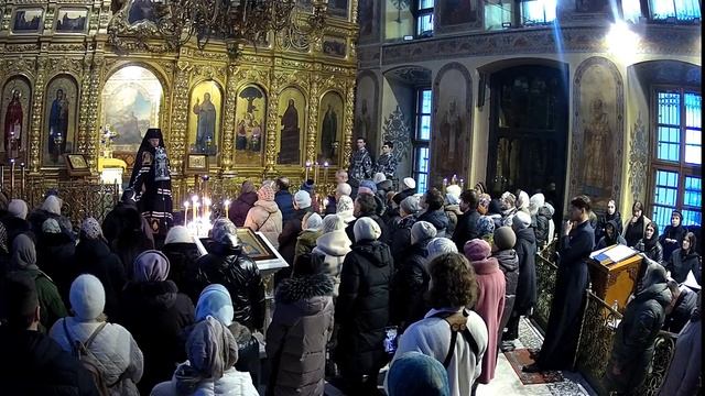 26.2.23 Вечерня с чином прощения. Воспоминание Адамова изгнания. Прощеное воскресенье. смотреть онлайн