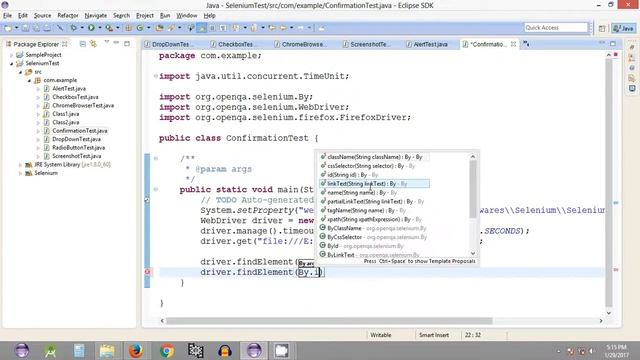Selenium Tutorial #33 - Selenium WebDriver - Working with Confirmation pop up смотреть онлайн