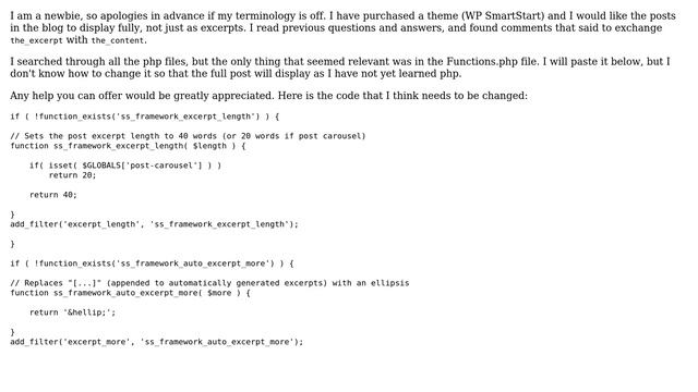 Wordpress: How do I display a full post, not just an excerpt? смотреть онлайн