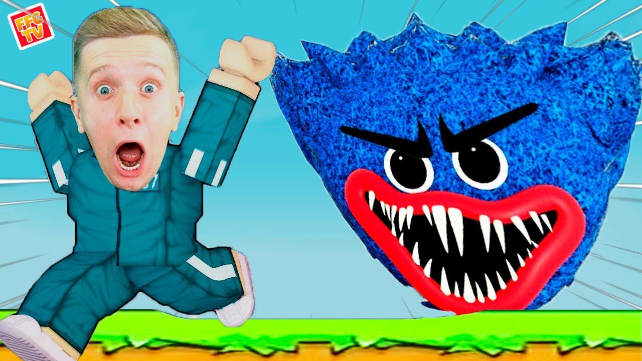 ГИГАНТСКАЯ ГОЛОВА ХАГГИ ВАГИ Гонится за МНОЙ! смотреть онлайн