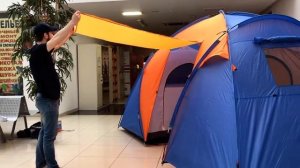 Обзор на 4 местную палатку