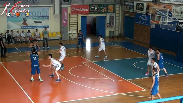 ΠΑΝΝΑΞΙΑΚΟΣ-ΑΟ ΠΑΡΟΥ 69-46 ΕΦΗΒΟΙ смотреть онлайн