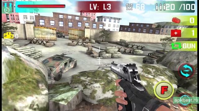 Обзор - Sniper Shoot War 3D - для Андроид смотреть онлайн