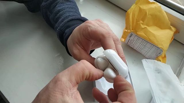 Распаковка.Наушники air pods с АлиЭкспресс . Ахты смотреть онлайн