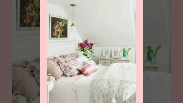 Romantica cottage Small Bedroom Shabby chic decorating| ideasVintage Rustic смотреть онлайн